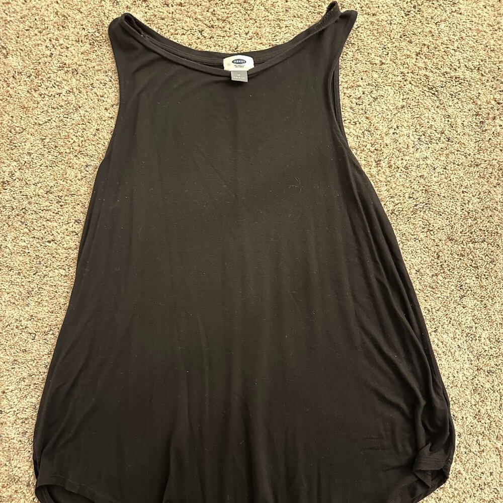 Black stretchy tank